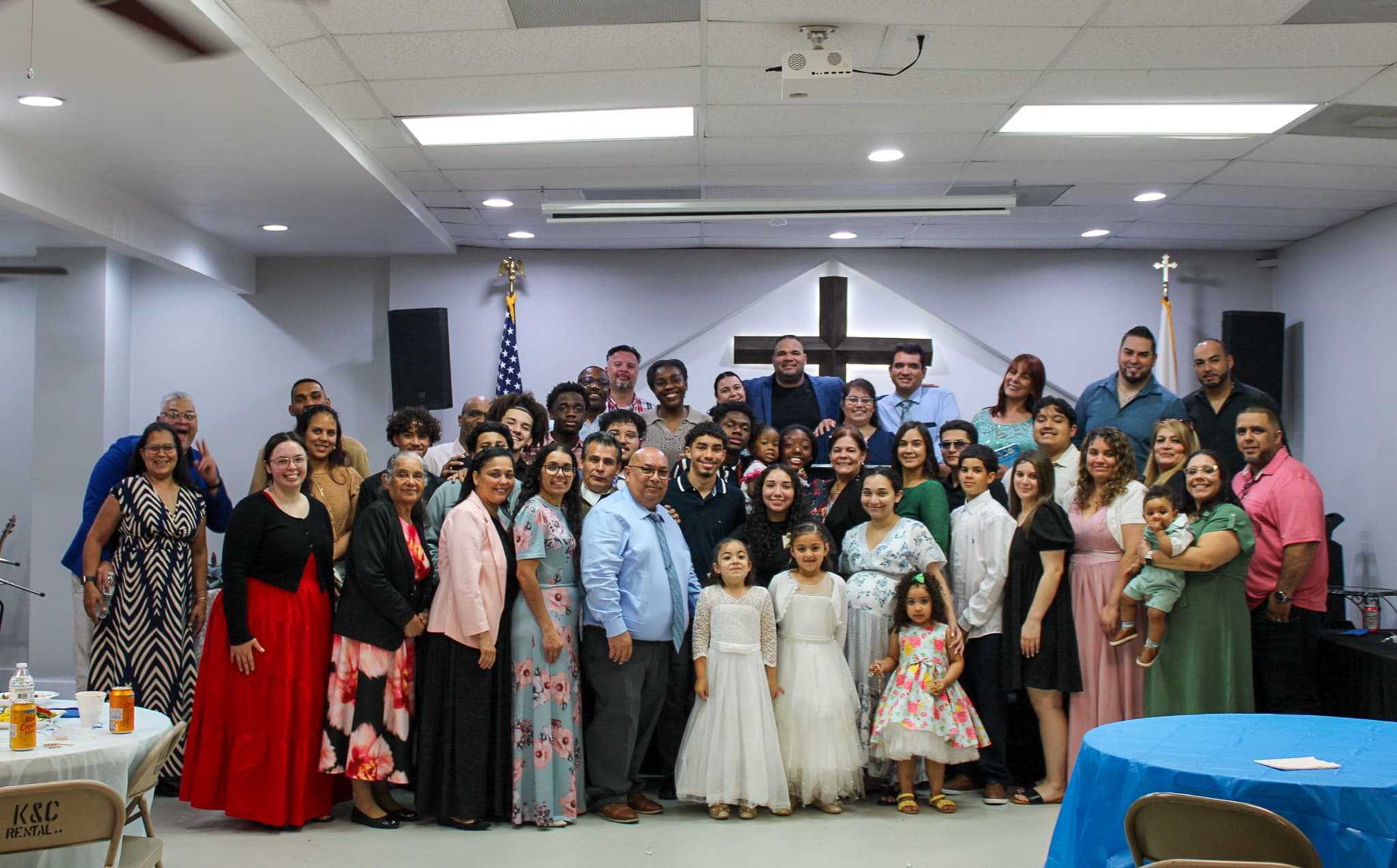 Church worship service